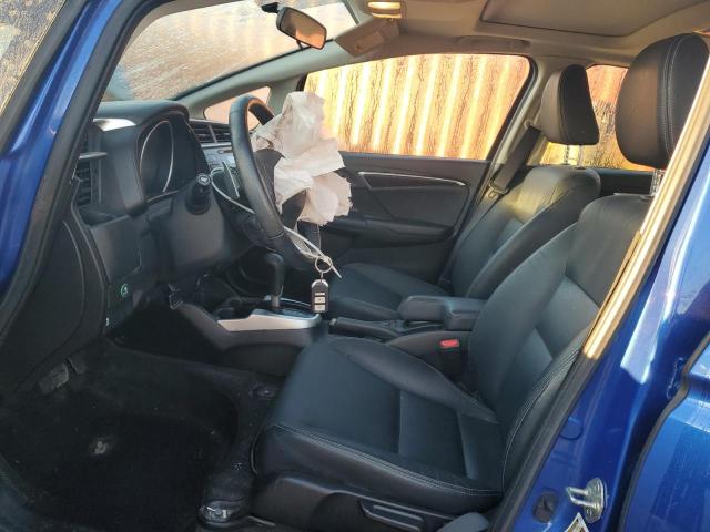 JHMGK5H92HS010441 - 2017 HONDA FIT EX BLUE photo 7