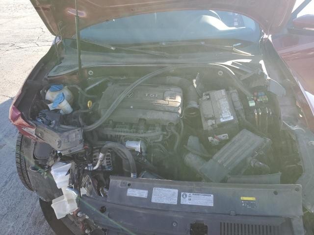 1VWAT7A35FC077349 - 2015 VOLKSWAGEN PASSAT S RED photo 11