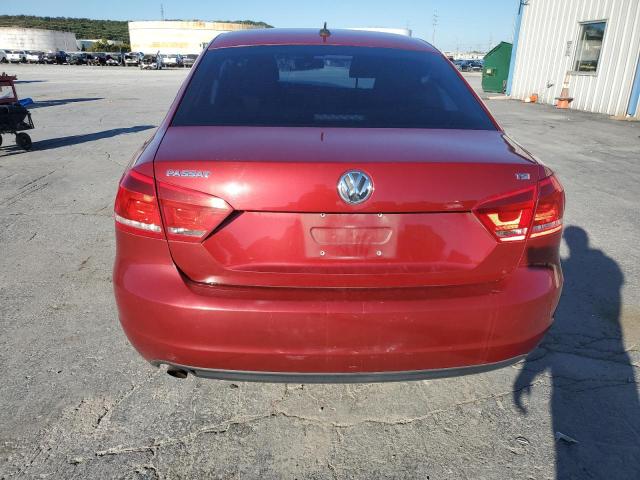 1VWAT7A35FC077349 - 2015 VOLKSWAGEN PASSAT S RED photo 6
