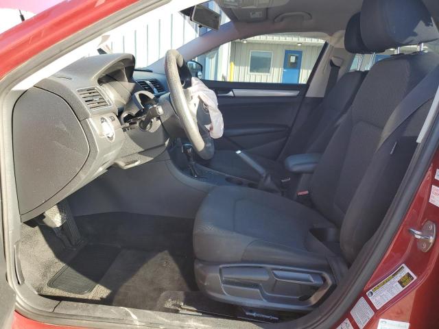 1VWAT7A35FC077349 - 2015 VOLKSWAGEN PASSAT S RED photo 7