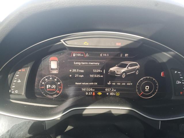 WA1VAAF78JD019199 - 2018 AUDI Q7 PRESTIGE 银色 照片 9