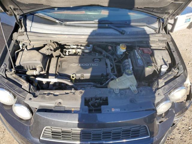 1G1JC6SG2D4150546 - 2013 CHEVROLET SONIC LT BLACK photo 11