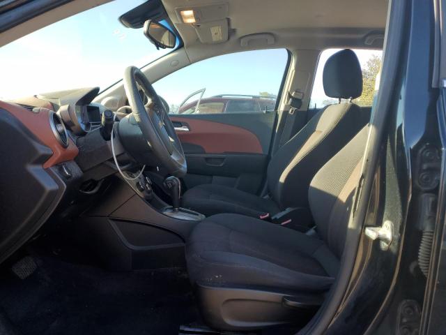 1G1JC6SG2D4150546 - 2013 CHEVROLET SONIC LT BLACK photo 7