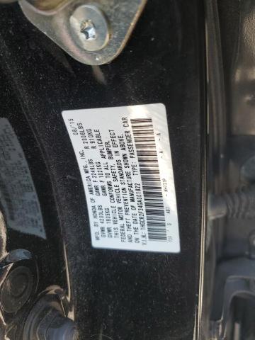 1HGCR2F34GA001822 - 2016 HONDA ACCORD LX Қара фото 12