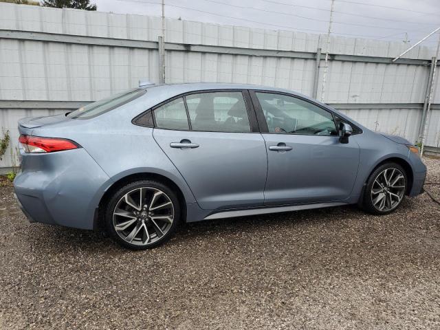 5YFB4MBE3NP111815 - 2022 TOYOTA COROLLA SE Gris foto 3
