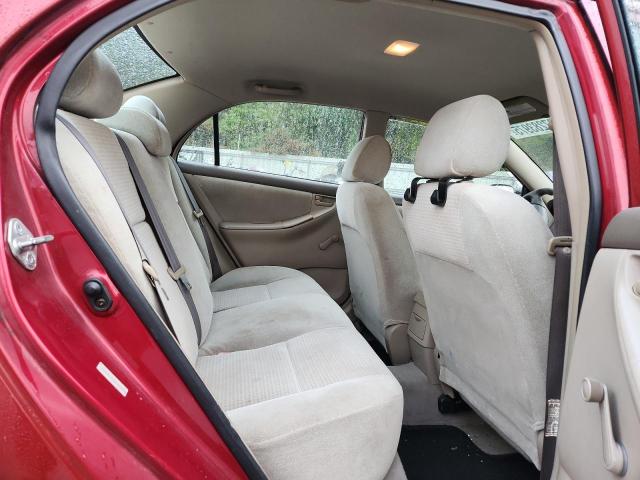 1NXBR32E15Z489030 - 2005 TOYOTA COROLLA CE RED photo 10