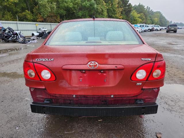 1NXBR32E15Z489030 - 2005 TOYOTA COROLLA CE RED photo 6