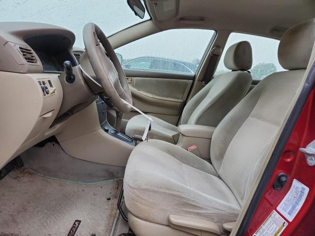 1NXBR32E15Z489030 - 2005 TOYOTA COROLLA CE RED photo 7