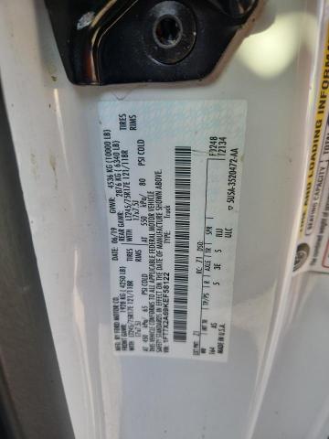 1FT7X2A69KEF58122 - 2019 FORD F 250 SUPER DUTY თეთრი ფოტო 12
