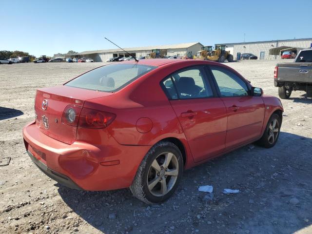 JM1BK32F161479795 - 2006 MAZDA 3 I RED photo 3