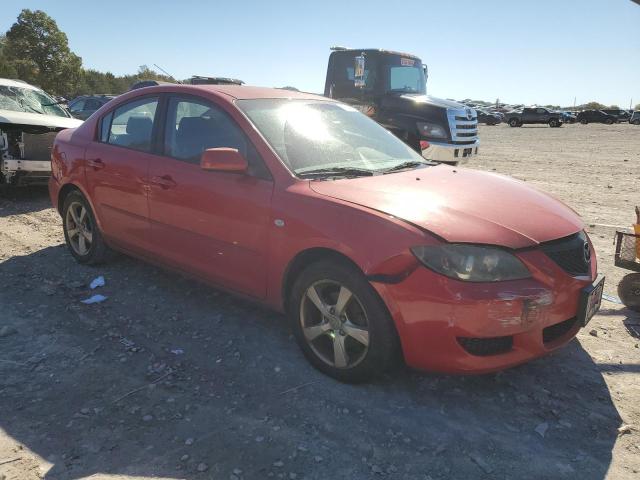 JM1BK32F161479795 - 2006 MAZDA 3 I RED photo 4