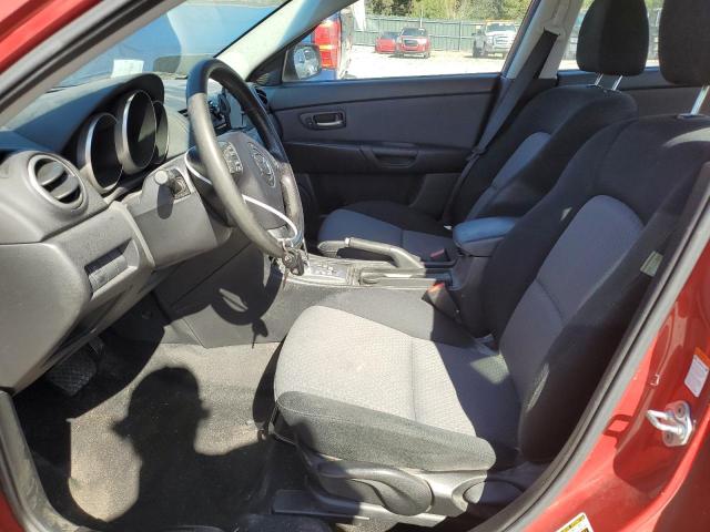 JM1BK32F161479795 - 2006 MAZDA 3 I RED photo 7