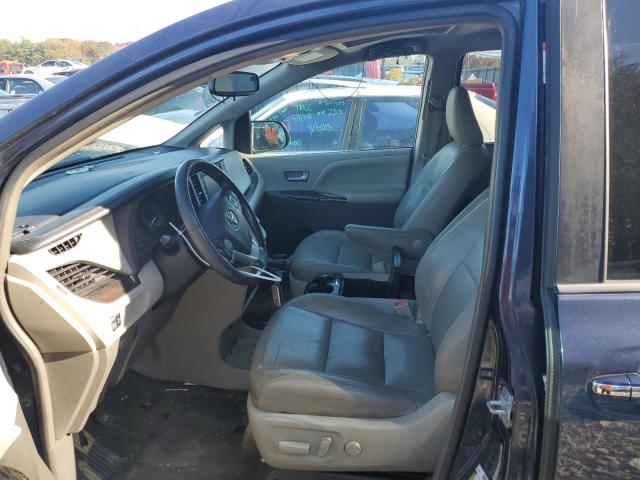 5TDYZ3DC3JS955551 - 2018 TOYOTA SIENNA XLE 蓝色 照片 7