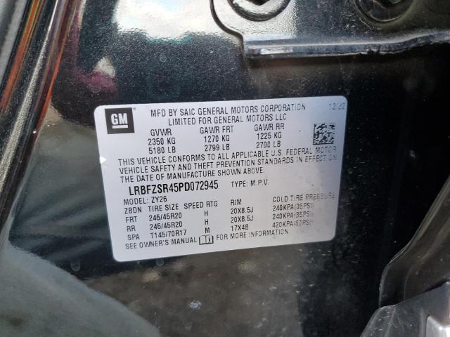 LRBFZSR45PD072945 - 2023 BUICK ENVISION AVENIR Қара фото 13