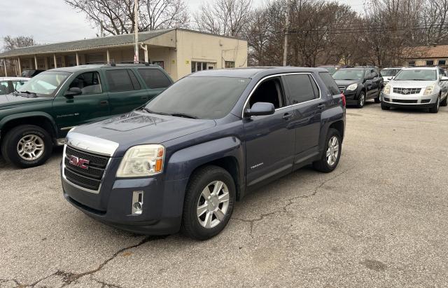 2GKALMEK3D6250007 - 2013 GMC TERRAIN SLE BLUE photo 2