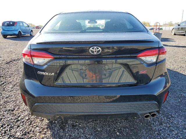 5YFB4MBE4NP116974 - 2022 TOYOTA COROLLA SE BLACK photo 6