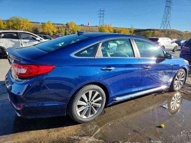 5NPE34AF1GH422105 - 2016 HYUNDAI SONATA SPORT 蓝色 照片 3