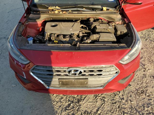 3KPC24A3XJE020398 - 2018 HYUNDAI ACCENT SE 红色 照片 11