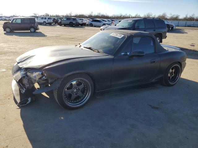 JM1NB353420228946 - 2002 MAZDA MX-5 MIATA BASE BLACK photo 1
