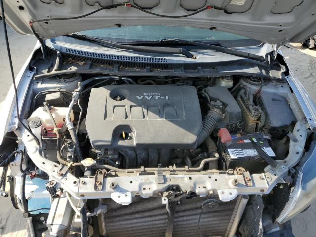 2T1BU40E09C100604 - 2009 TOYOTA COROLLA BASE GRAY photo 11