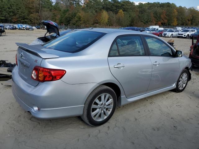 2T1BU40E09C100604 - 2009 TOYOTA COROLLA BASE GRAY photo 3