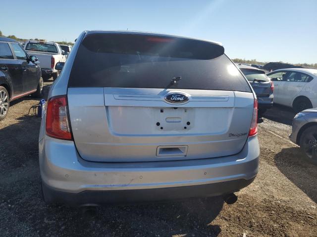 2FMDK3J96CBA09827 - 2012 FORD EDGE SEL SILVER photo 6