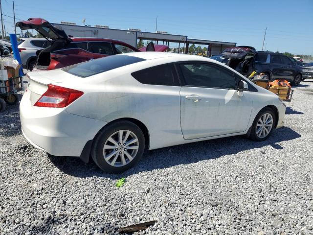 2HGFG3B16CH536739 - 2012 HONDA CIVIC EXL WHITE photo 3