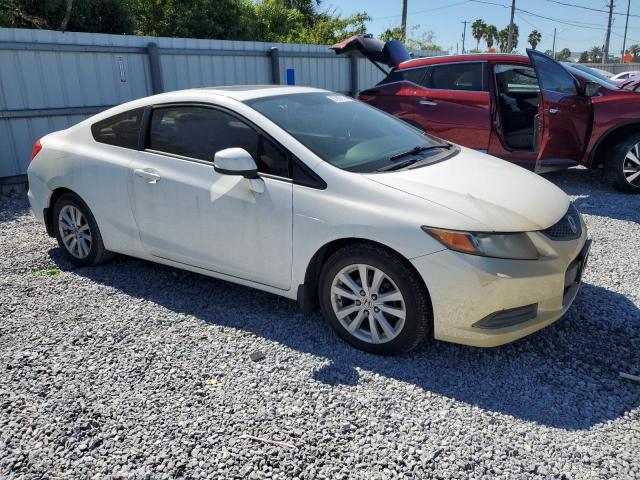 2HGFG3B16CH536739 - 2012 HONDA CIVIC EXL WHITE photo 4