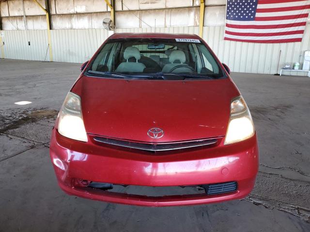 JTDKB20U777670714 - 2007 TOYOTA PRIUS RED photo 5