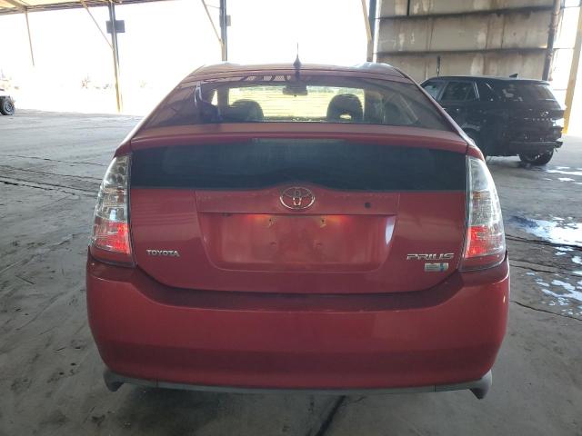 JTDKB20U777670714 - 2007 TOYOTA PRIUS RED photo 6