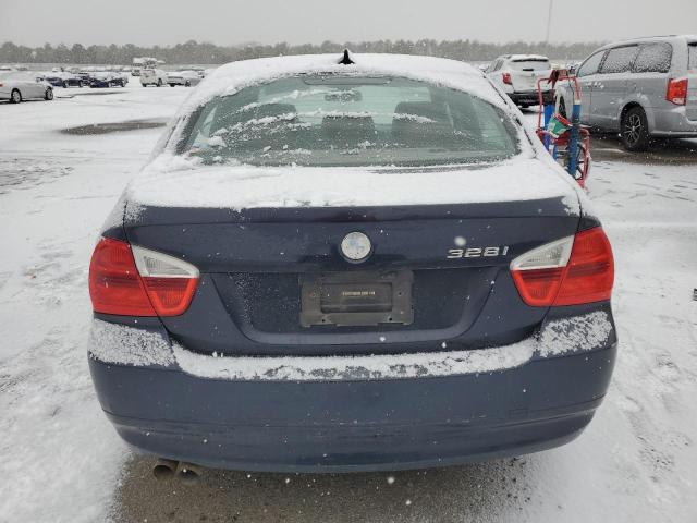 WBAVC53537FZ73752 - 2007 BMW 3 SERIES I SULEV BLUE photo 6