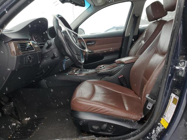 WBAVC53537FZ73752 - 2007 BMW 3 SERIES I SULEV BLUE photo 7