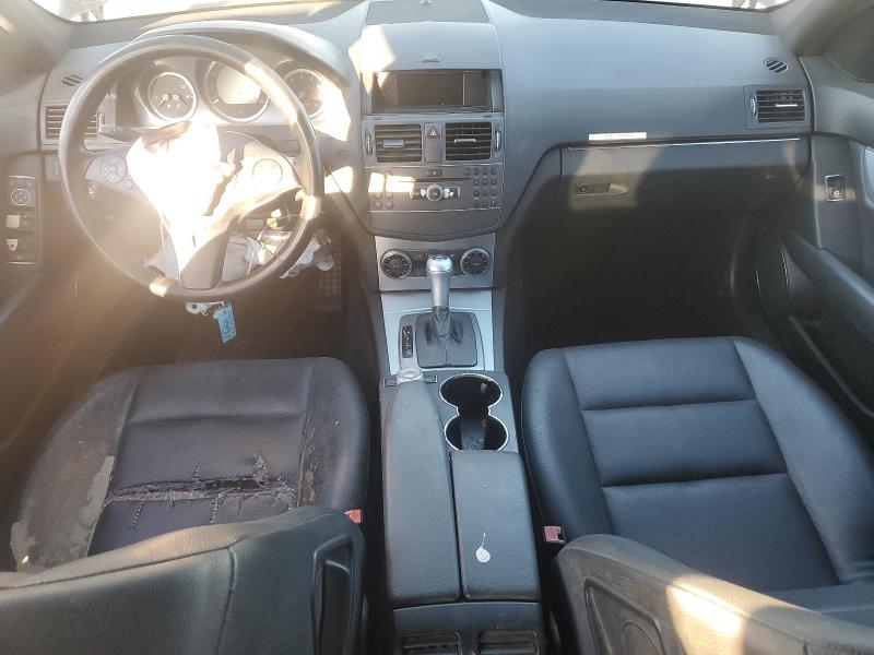WDDGF5EB6BF638991 - 2011 MERCEDES-BENZ C 300 BLACK photo 8