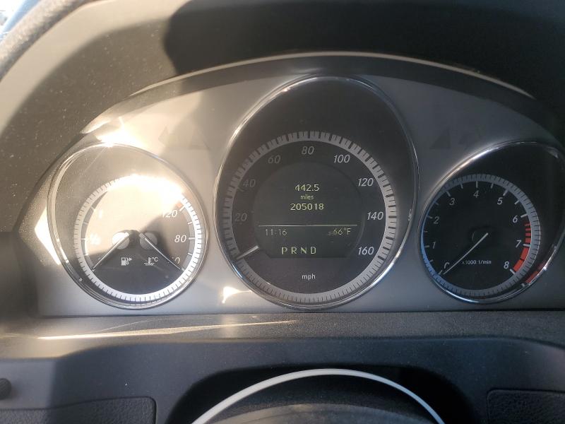 WDDGF5EB6BF638991 - 2011 MERCEDES-BENZ C 300 BLACK photo 9