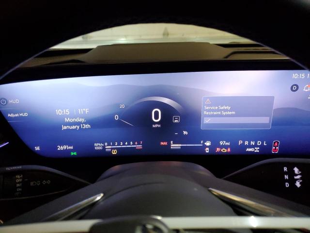 5GAEVBRS0SJ101951 - 2025 BUICK ENCLAVE SPORT TOURING WHITE photo 9