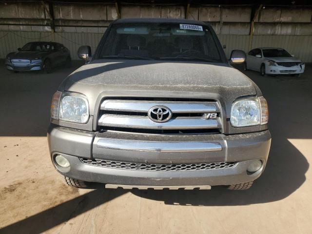 5TBET34116S525326 - 2006 TOYOTA TUNDRA DOUBLE CAB SR5 GRAY photo 5