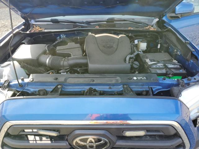 3TMDZ5BN2JM041662 - 2018 TOYOTA TACOMA DOUBLE CAB Синій фото 11