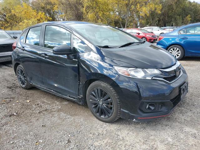 3HGGK5H67JM101809 - 2018 HONDA FIT SPORT Noir photo 4