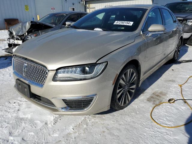 3LN6L5E94HR622288 - 2017 LINCOLN MKZ RESERVE ბეჟი ფოტო 1