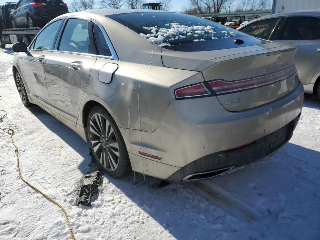 3LN6L5E94HR622288 - 2017 LINCOLN MKZ RESERVE ბეჟი ფოტო 2
