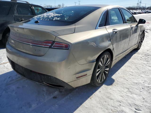 3LN6L5E94HR622288 - 2017 LINCOLN MKZ RESERVE ბეჟი ფოტო 3