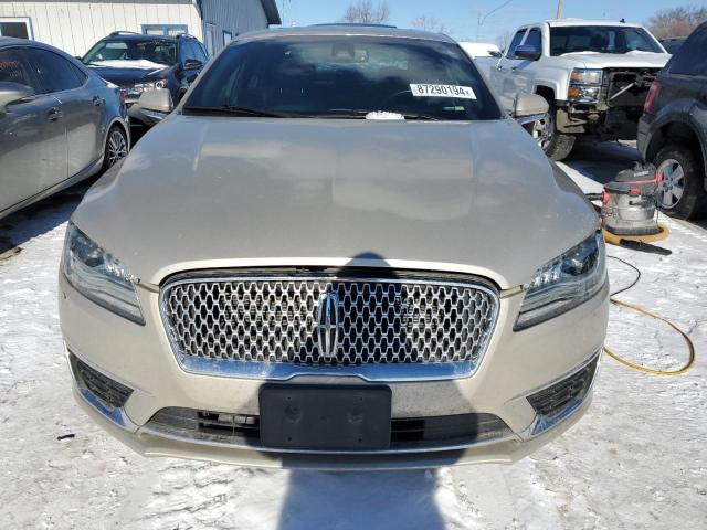3LN6L5E94HR622288 - 2017 LINCOLN MKZ RESERVE ბეჟი ფოტო 5