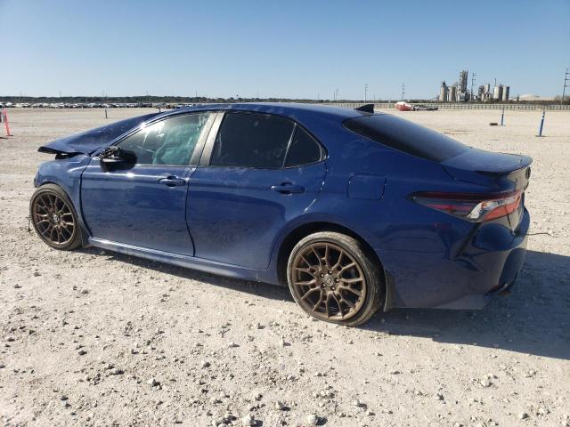 4T1G11AK9PU092743 - 2023 TOYOTA CAMRY SE NIGHT SHADE BLUE photo 2