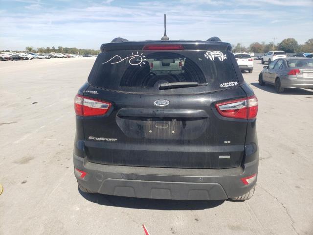 MAJ3S2GE1LC337841 - 2020 FORD ECOSPORT SE Czarny zdjęcie 6