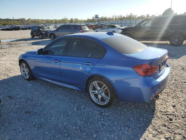 WBA8D9G5XJNU69692 - 2018 BMW 330 XI BLUE photo 2