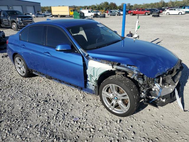 WBA8D9G5XJNU69692 - 2018 BMW 330 XI BLUE photo 4