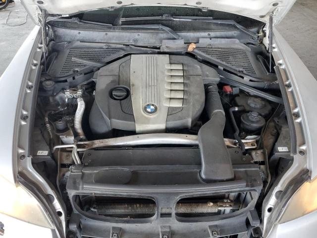 5UXZW0C54BL368470 - 2011 BMW X5 XDRIVE35D SILVER photo 12