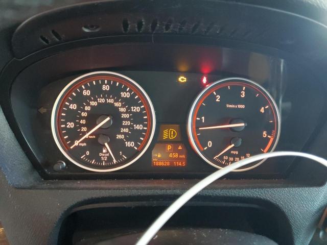 5UXZW0C54BL368470 - 2011 BMW X5 XDRIVE35D SILVER photo 9