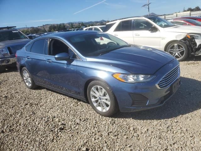 3FA6P0HD4KR115528 - 2019 FORD FUSION SE 蓝色 照片 4