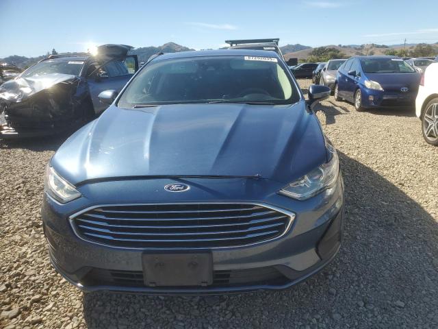 3FA6P0HD4KR115528 - 2019 FORD FUSION SE 蓝色 照片 5